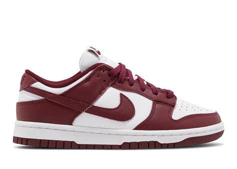 nike damen schuhe bordeaux|nike dunk low bordeaux shoes.